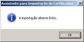 9. Por ser um certificado Raiz, será apresentado um Aviso de Segurança, sendo confirmado a instalação, apertando o botão Sim: 10.