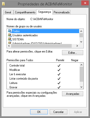 Configuração do ACBrMonitorPlus 1. Insira o arquivo zlib.dll na pasta raiz do ACBrMonitorPlus. 2.