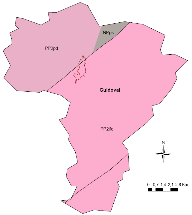 Figura 4 Mapa geológico do município de Guidoval.