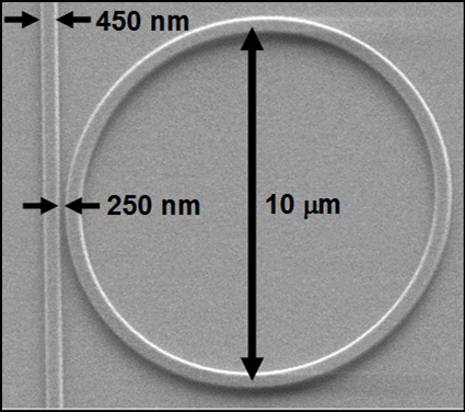 MOTIVAÇÃO: Cavidade em Anel (Ring Resonator) w =