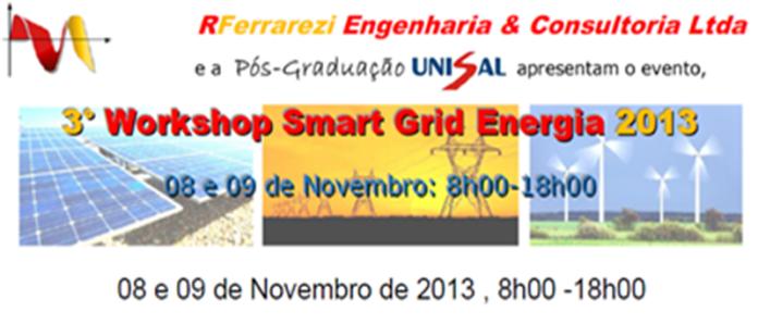 3º Workshop Smart Grid Energia 2013 Sistema de