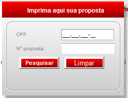 Editar e Reimprimir Proposta de Adesão Esta função serve para que seja feita a edição de uma proposta anteriormente incluída ou reimpressão da proposta.