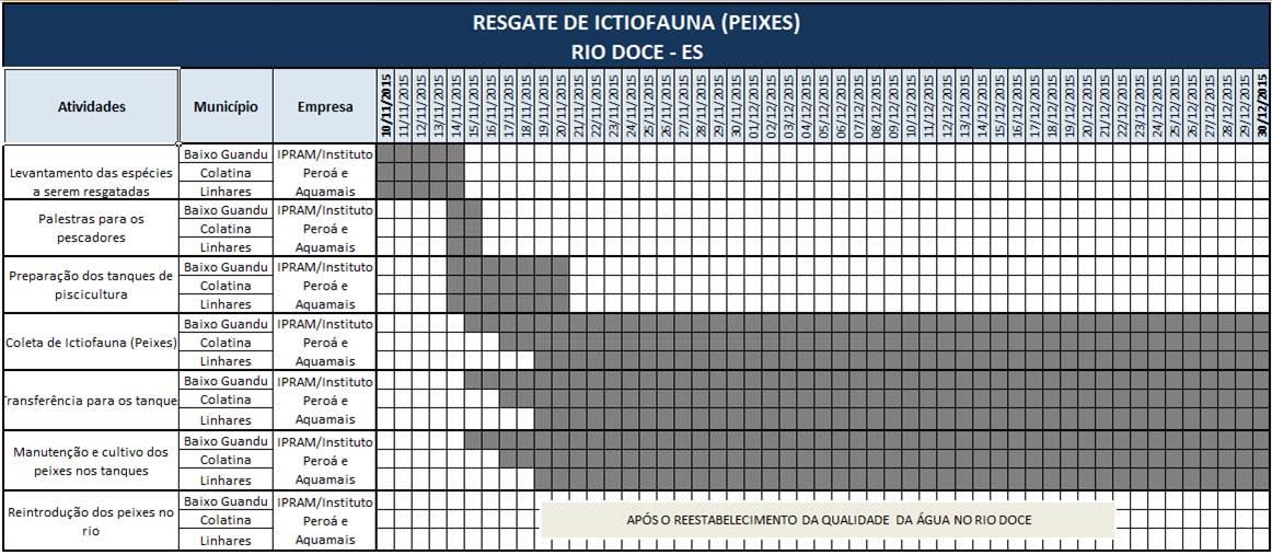 PLANO DE RESGATE