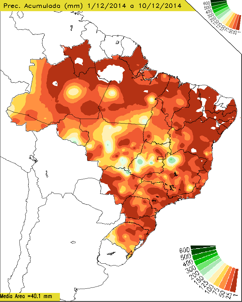 recipitação acumulada decendial Figura 3