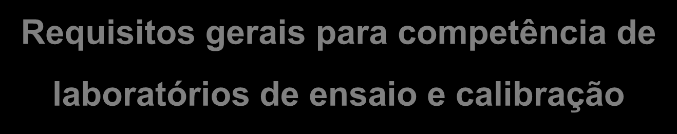 Requisitos gerais para competência
