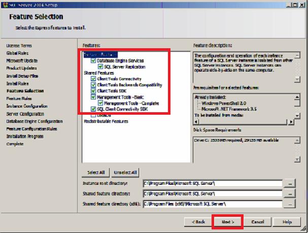 Instalação do Banco de Dados MS-SQLSERVER 2014 Express Descarregue o instalador conforme o idioma do sistema operacional em: http://asp.spes.