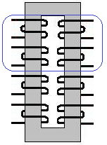 Módulo 03 Constatar a característica distorcida do fluxo magnético; Constatar a característica distorcida das tensões induzidas; Figura 5. Conexões utilizadas e metas do módulo de aprendizagem 3.