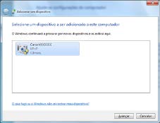 Escolha [ Pressione os botões [ ][ ][ ][ ] para escolher [ ], depois pressione o botão [ Escolha [Adicionar Dispositivo Pressione os botões [ ][ ] para escolher [Adicionar Dispositivo], depois