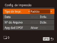 Opções para Impressão de Filmes Definir Configurações de Impressão Individ. Imprime a cena atual como uma fotografia. Seq.