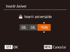 Registre informações do rosto em questão. Mire a câmera de modo que o rosto da pessoa que você deseja registrar fique dentro da moldura cinza, no centro da tela.