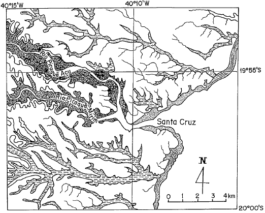 14 transporte de sedimento definem a morfodinâmica costeira e a tipologia das praias (Albino et al., 2001). Os depósitos quaternários fazem parte da formação do Estado do Espírito Santo.