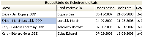 Em cada momento podemos guardar todos os ficheiros do repositório no disco duro escolhendo a função Guardar todos os ficheiros digitais na