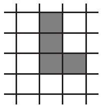 310. (UFJF) A figura mostra um pacote em forma de um prisma retangular reto de dimensões 10 cm, 20 cm e 40 cm, amarrado com barbante.