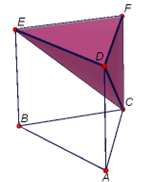 Considerou-se primeiramente o prisma triangular conforme a Figura 4, a seguir.