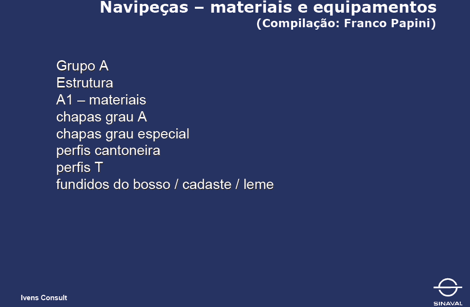 DAS NAVIPEÇAS