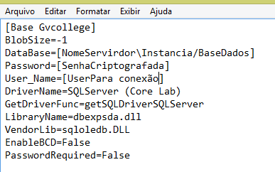 Host: 127.0.0.1: Endereço IP ou nome do host onde está instalado o serviço de geração do SPED.