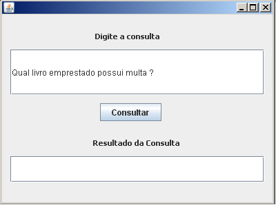 57 sentença em português sobre o que ele deseja consultar em Linguagem Natural e efetuar um clique sobre o botão consultar (Figura 12), Figura 10 - Tela para definição dos sinônimos da tabela e