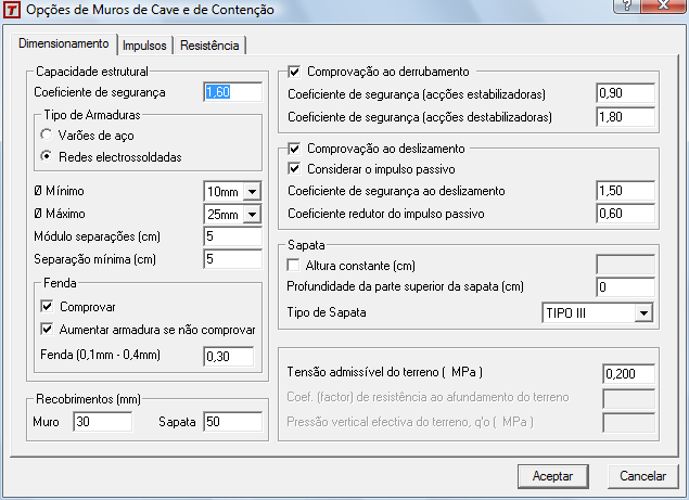 Manual de cursotricalc 9.0 Função Opções>Gerais... Opções>Atribuir... Opções>Retirar Opções>Ver Materiais.