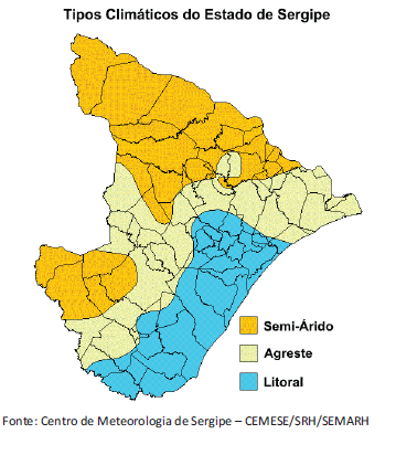 Fonte: Sergipe em Dados 2011 O Estado de Sergipe