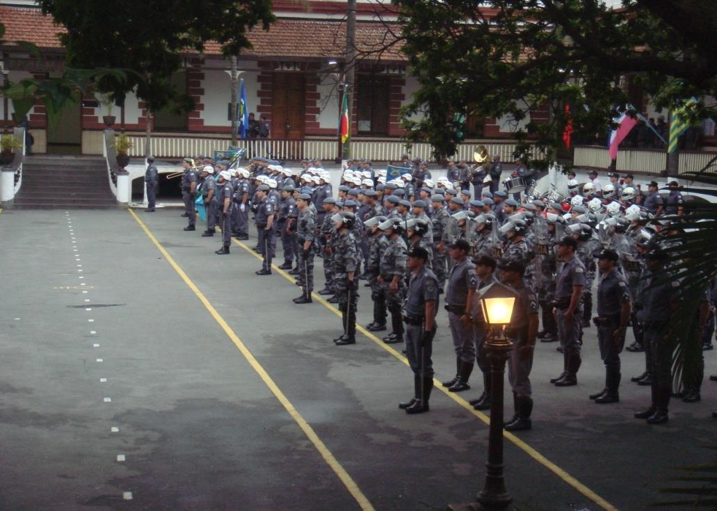 2 o Batalhão de Choque Efetivo 1 ª Cia: 186 PMs 2 ª Cia: 186 PMs 3 ª Cia ROCAM: