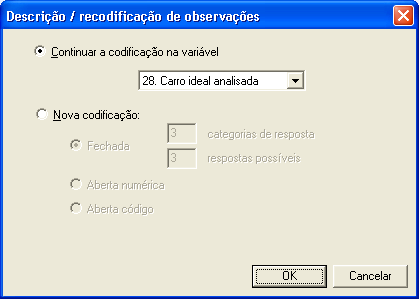 Sphinx APRENDIZ - p.198 Continuar uma codificação Em seguida, indique na barra de navegação, através do botão No. a observação em que a análise foi interrompida.