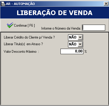 Usa-se sempre a tecla <Enter> para avançar de campo. Confirma venda Selecione a forma de pagamento Forma de pagamento incluído.