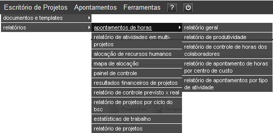 Ao publicar um documento, a visualização pode ser restringida de acordo com o perfil do usuário.