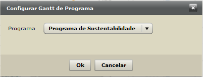 Figura 50 - Configurador de painel de controle Os campos marcados com * são obrigatórios.