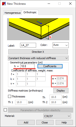 Projeto de estruturas de um edifício alto em betão armado h (m) 0.27 Altura total b (m) 0.9 Afastamento das nervuras h 0 (m) 0.07 Espessura da lâmina de compressão b 0 (m) 0.