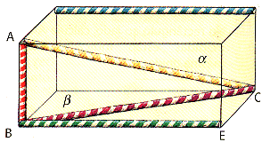 3. Observa a figura em baixo. 3.1. Completa: a) A palhinha é perpendicular às palhinhas e. b) A palhinha é estritamente paralela à palhinha. c) As palhinhas e são concorrentes oblíquas.