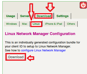 6º Agora depois de ter clicado em download, vão em Linux depois em Download ; 7º Agora vocês façam um