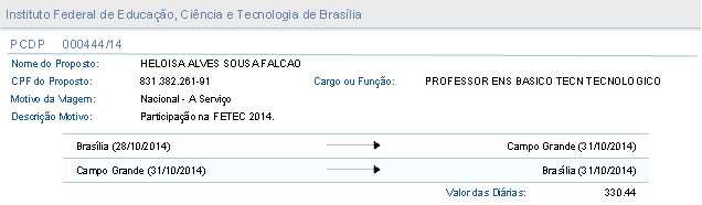 Brasília, 04 de