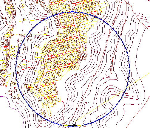 106 Figura 4.4: mapa da secretaria de planejamento e foto de um trecho do projeto. Vê-se a criação de duas novas quadras, além das casas ao redor anexadas posteriormente.