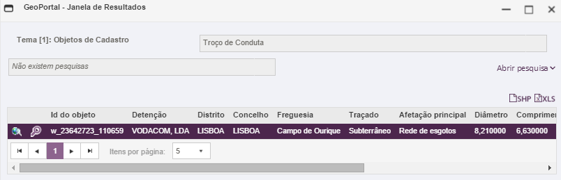 5. Se pretender Eliminar uma condição especifica deve clicar sobre o link ; 6.