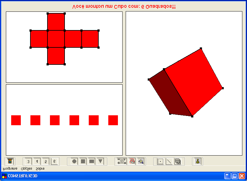 Figura 2.4: Interface do software CONSTRUFIG3D.