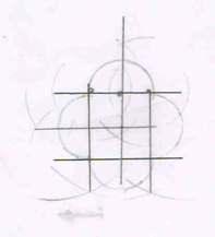 ponto médio de um segmento adotado. Figura 4.10: Arcos concordantes de mesmo raio com as retas paralelas. Já na Figura 4.