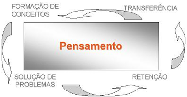 BRITO, M. R. F de. Psicologia da educação matemática: um ponto de vista inclua os elementos novos, sejam os relativos ao conhecimento declarativo ou ao conhecimento de procedimentos (Figura 1).