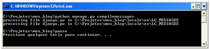 "locale/es/lc_messages" e abra o arquivo "django.po" e localize o mesmo bloco de código: #:.\templates\base.html.