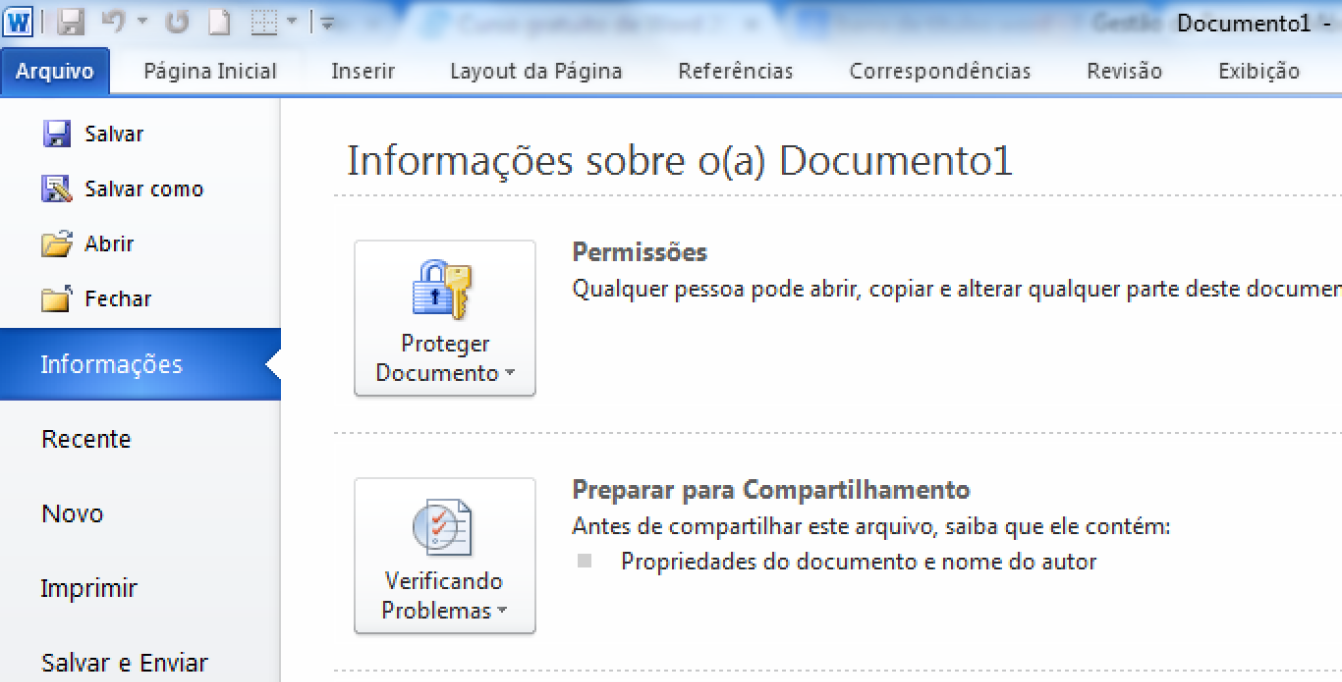 6 Conhecendo os elementos que compõe o ambiente do Word 2010 O ambiente do Word 2010 possui vários elementos que compõe sua estrutura, observe a partir da figura abaixo como está divida esta janela.