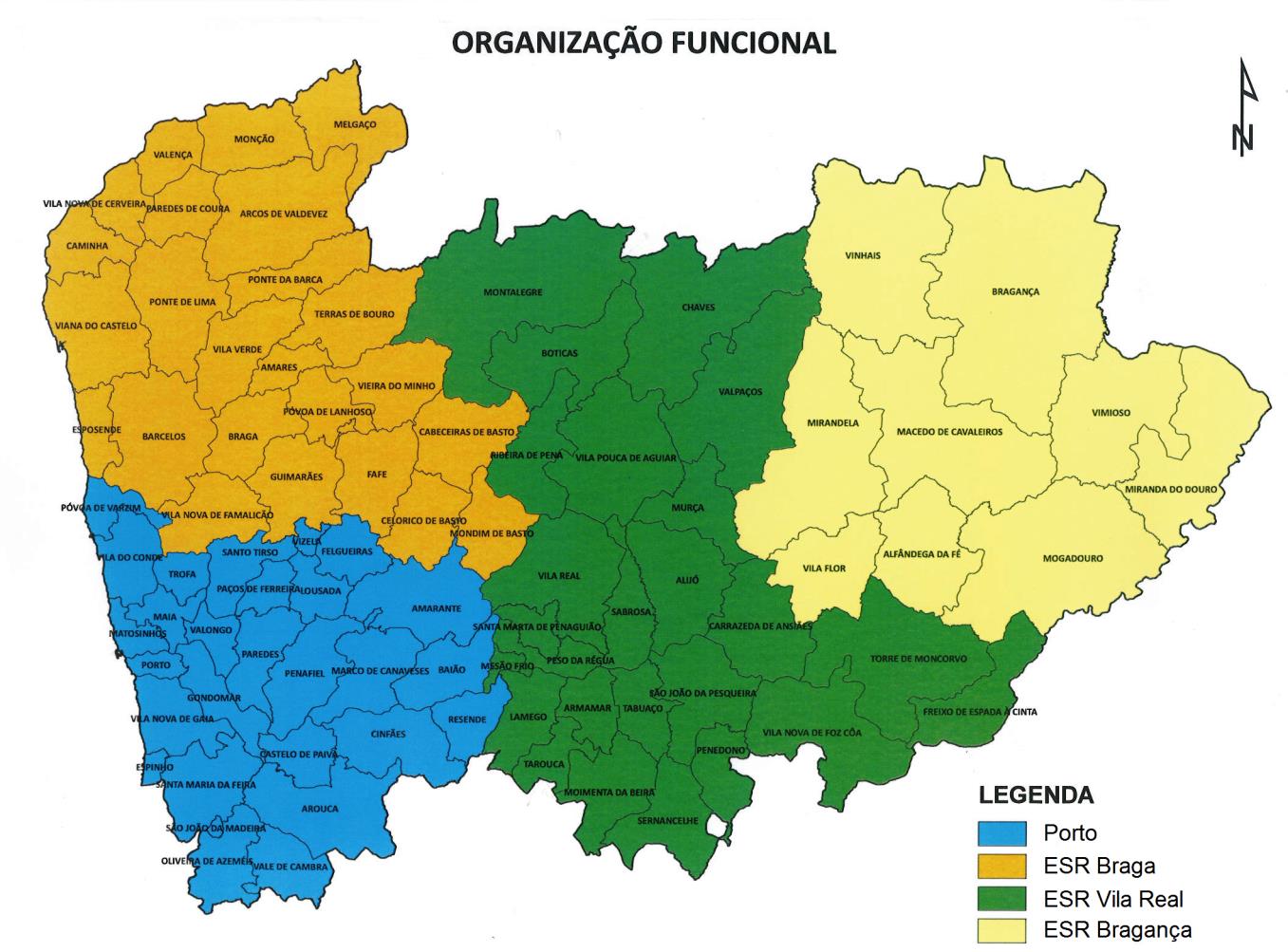 Âmbito da consulta/seleção EAC Situações específicas (CCDR-N): CCDR-N como