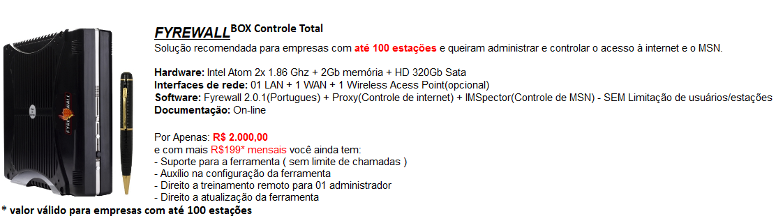 gateway padrão, tempo de concessões, e dns.