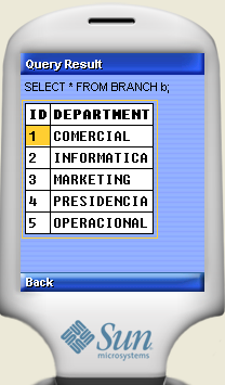 63 Após a tabela entrar na zona de seleção, pode-se acionar o menu e selecionar a operação Insert Table (Figura 12). Neste momento, a tabela em foco está inserida no SQL em construção.