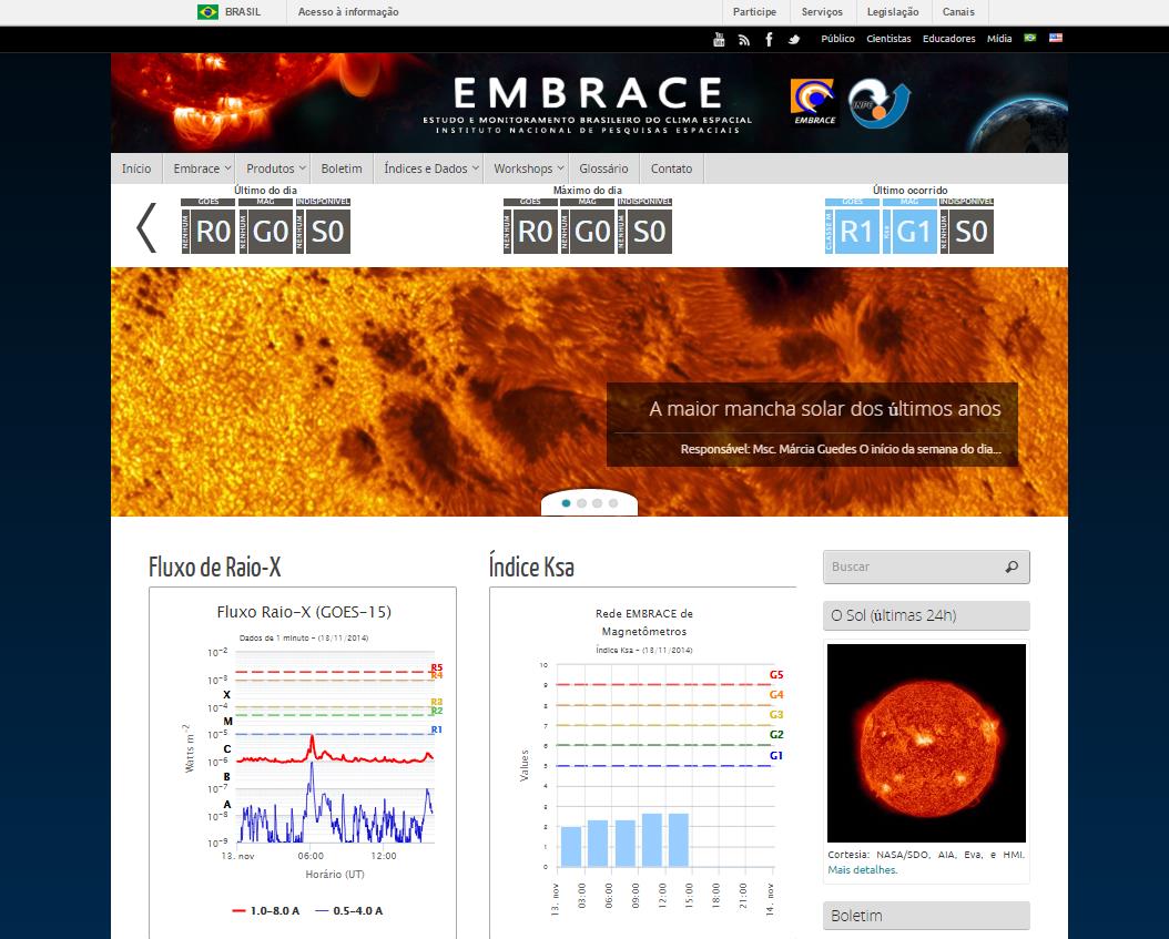 Canal de Notícias www.inpe.