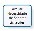 Objetivo: Avaliar se é necessário separar as licitações. Responsável: Equipe de Planejamento da Contratação.