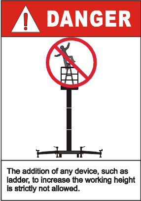 8- Perigo, Toda utilização insegura na plataforma é proibida.
