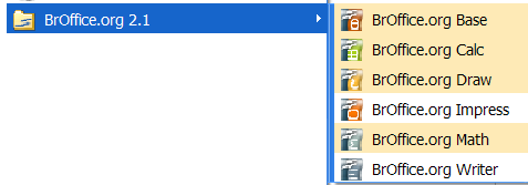 Informática André Alencar 1 PEQUENA APOSTILA DO BROFFICE PRINCIPAIS DICAS 1. O BrOffice é um pacote de softwares (suíte) para escritórios.