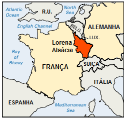 FORMAÇÃO HISTÓRICA O embrião da União Europeia nasce de uma antiga disputa entre a França e a Alemanha pela região da