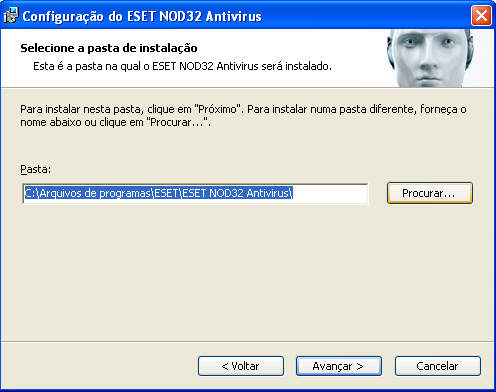 Nessa etapa será escolhido o tipo de instalação, a opção Típica realizará de forma padrão a instalação, recomenda-se para usuários menos experientes.