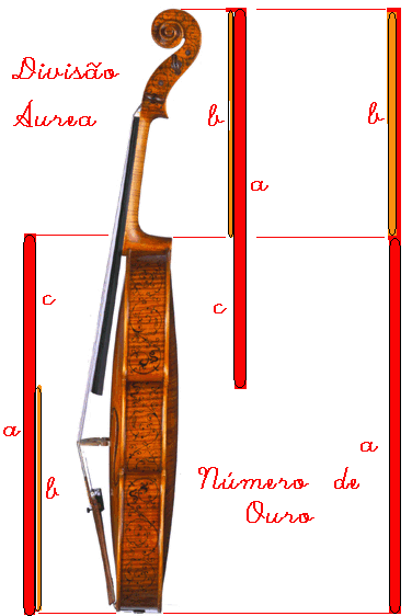 À Volt do Número de Ouro 9 6 O NÚMERO DE OURO E A CONSTRUÇÃO DE VIOLINOS Não há como egr belez do itrumeto violio Prece que ó, ere humo, percebemo belez ou etimo belez de um form qudo egue um pdrão