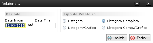 RELATORIO DE FLUXO DE CAIXA Relatórios Fluxo de Caixa Nesta tela você pode gerar os relatórios com opções de filtros necessários para uma melhor visualização do seu relatório Como Acessar: Clique no